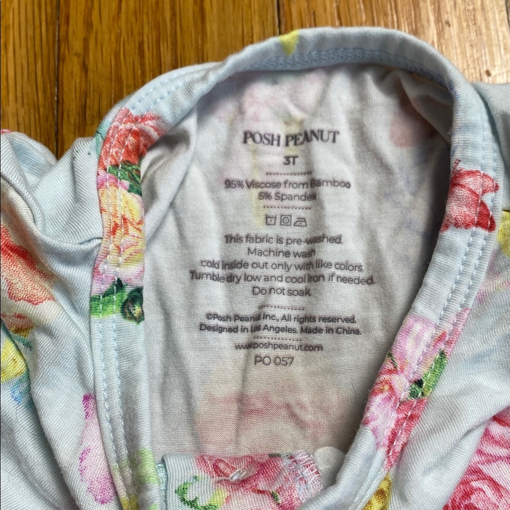 Posh Peanut Pastel Floral Ice Cream Tunic - Picture 3 of 4